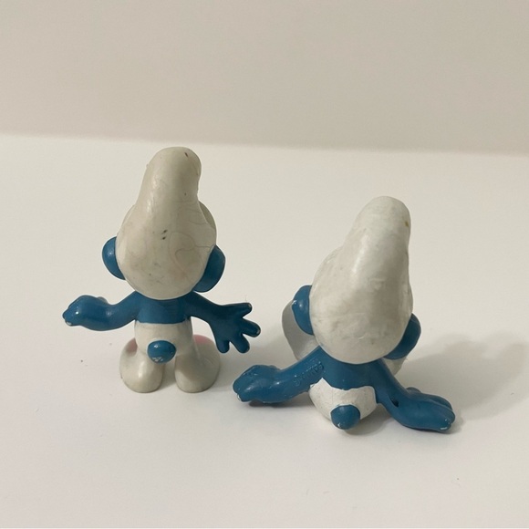 Lot of 4 Smurf Smurfette Figures Toys Ballerina - Picture 4 of 16